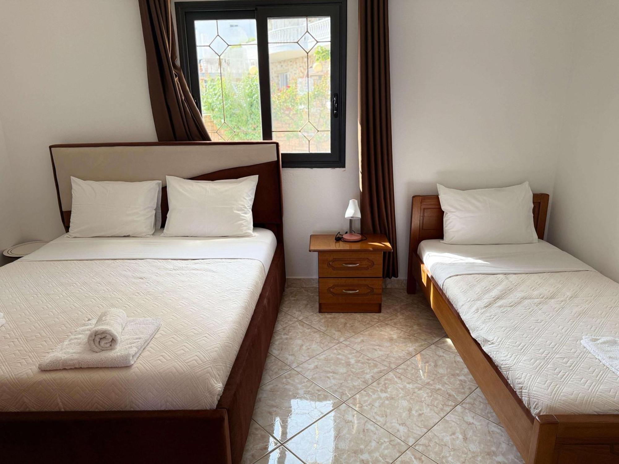 Vila Bilali Apartment คซามิล ภายนอก รูปภาพ